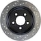 Centric Parts Sport Drilled/Slotted Brake Rotor, 127.65052L 127.65052L - alternate 4
